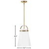 Lark Tori 1 - Light Pendant in  Lacquered Brass - 3 of 4