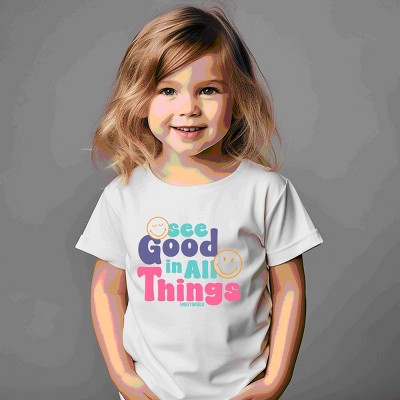 The Juniper Shop SmileyWorld See Good In All Things Toddler Short Sleeve Tee