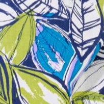 navy etched leaves