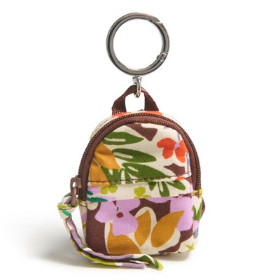 Vera Bradley Women's Outlet Cotton Essential Backpack Bag Charm