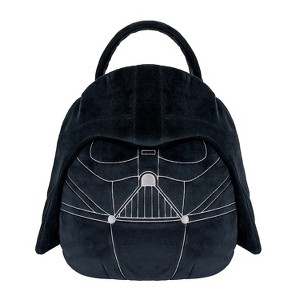 Jazwares Star Wars Boys' Darth Vader Plush Halloween Treat Pail Halloween Costume Hand Held Props - Black - 1 of 2
