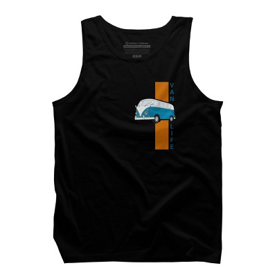 Men's Design By Humans Van life By gegogneto Tank Top