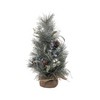 Transpac Artificial 12 in. Green Christmas Mixed Greenery Tree with Rustic Bells - 3 of 4