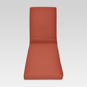 Heatherstone Outdoor Chaise Lounge Cushion - Orange - Threshold