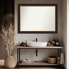 Amanti Art Sierra Non-Beveled Wood Framed Bathroom Vanity Wall Mirror - 4 of 4