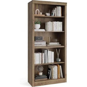 71" Tall Bookshelf, 5-Tiers Bookcase and Bookshelf, Wooden Open Storage Shelves with Anti-Tip Design, Book Shelf for Bedroom, Living Room - 1 of 1