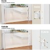 BabyBond Retractable Baby Gate for Stair and Doorway,33" Tall, 71" Wide,Hardware Mounting Kit - 3 of 4
