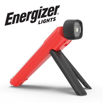 7638900422955, Energizer Lampe torche magnétique, LED, 2x AA, 50lm, 50m,  Rouge