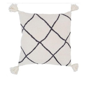 Mark & Day De Panne Global Cream Throw Pillow - 1 of 3