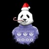 Men's Design By Humans Christmas panda By NikKor Tank Top - 2 of 4