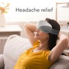 HOM Eye Massager with Heat and Cooling Mode - Headache Relief Device for Migraine and Improved Sleeping - image 2 of 4