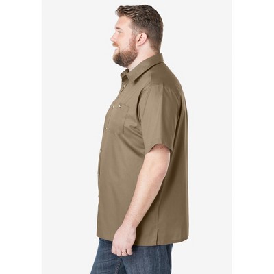 KingSize Short-Sleeve Pocket Sport Shirt