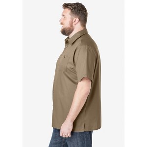 KingSize Short-Sleeve Pocket Sport Shirt - 1 of 4
