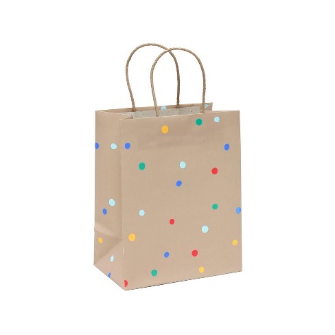 Small Dots on Kraft Gift Bag - Spritz™