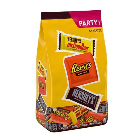 Hershey's And Reese's Chocolate Assortment Snack Size Candy - 31.5oz ...