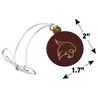Texas State University Logo Mini Small Tiny Wood Christmas Tree Holiday Ornament - 4 of 4