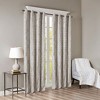 Kumasinova Jacquard Damask Curtain Panel,Blackout Curtains with Foam Backing,Silver Grommet Top,Window Curtains for Living Room - 2 of 4