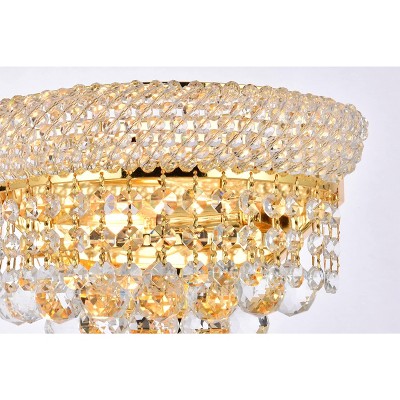 Primo 12" Chrome Wall Sconce with Royal Cut Crystal