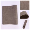 REGALWOVEN Kitchen Dining Table Decor Heat Resistant Wipeable Faux Leather Placemats 6 Pcs - 2 of 4