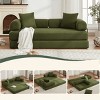 4-in-1 Convertible Sleeper Sofa Bed with Modular Design, Folding Structure and Versatility for Apartment or Bedroom-Maison Boucle - 4 of 4