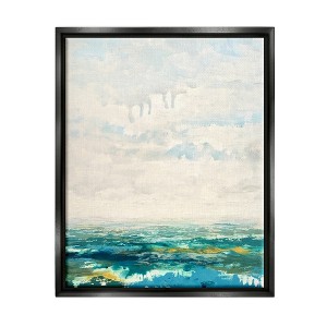 Stupell Abstract Cloudy Field Aerial Landscape Framed Canvas - 1 of 4