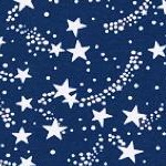 evening blue stars