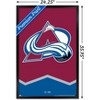 Trends International NHL Colorado Avalanche - Logo 21 Framed Wall Poster Prints - 3 of 4