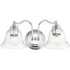 Livex Lighting Moreland 2 - Light Vanity in  Polished Chrome - 4 of 4