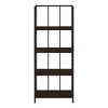 61.5" 4 Shelf Mix Material Etagere Bookcase - EveryRoom - 4 of 4
