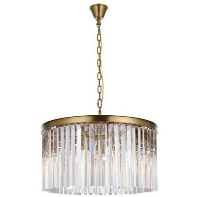 Elegant Lighting Sydney 8 - Light Chandelier in  Satin Gold
