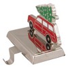 Northlight 5.25" Red Vintage Station Wagon Car with Tree Christmas Stocking Holder - image 3 of 3