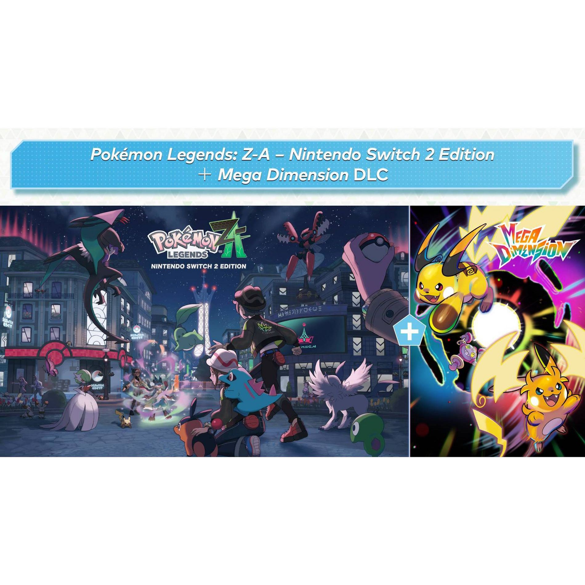 Pokemon Legends Z-A - Nintendo Switch 2 Edition Bundle (Game + DLC) (Digital)