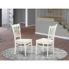 HomeStock Suburban Sophistication Dining Chair with Wood Seat, Set of 2 - 2 of 3