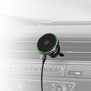 Nimbus9 Qi2 Wireless Car Charger MagSafe Compatible Mount - Brushed Gray - 3 of 4