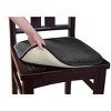 GoodGram Non Slip Chenille Premium Memory Foam Chair Cushions (4 Pack) - 2 of 2