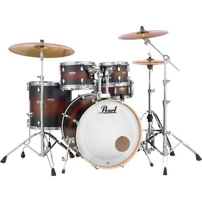 Pearl Decade Maple 5-Piece Shell Pack With 22" Bass Drum Satin Brown Burst