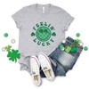 Simply Sage Market Women's Feelin Lucky Checkered Smiley Short Sleeve Graphic Tee - 3 of 3
