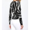 Women's Two-Piece Marble Print Cardigan Set - Fate - 3 of 3
