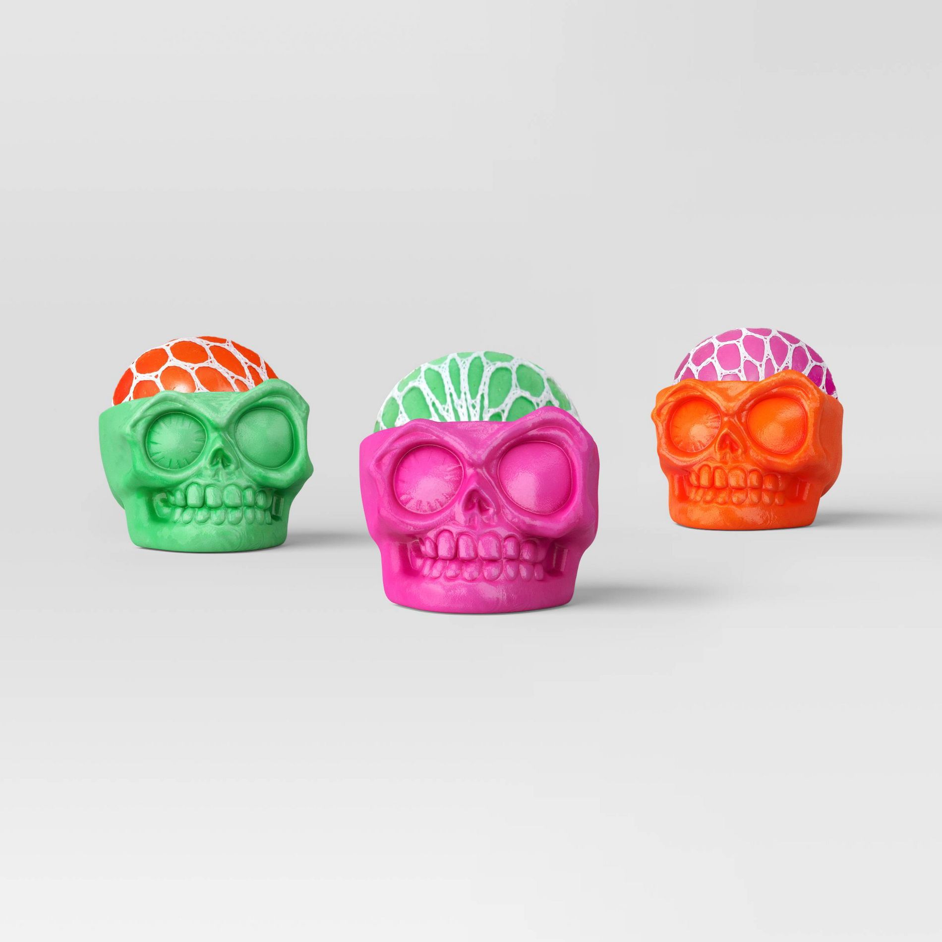 3ct Skull Squeeze Toy Party Favors - Hyde and EEK! Boutique™