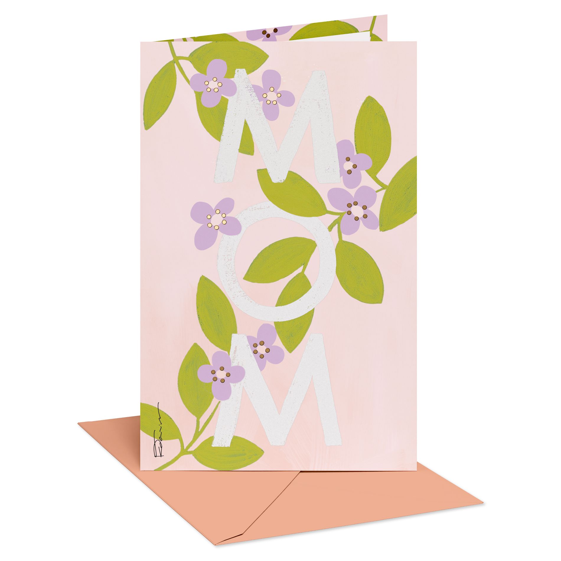 Mother's Day Card for Mom, Filled with Kindness and Love, Includes Envelope, Designed by Kathy Davis