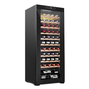 Schmecke 55 Bottle Compressor Wine Fridge & Cooler Refrigerator W/Lock - 1 of 4