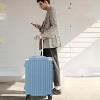Luupatchy Business Aluminum Frame Zipperless Checked Luggage Hard Shell Suitcase with TSA Lock - 2 of 4