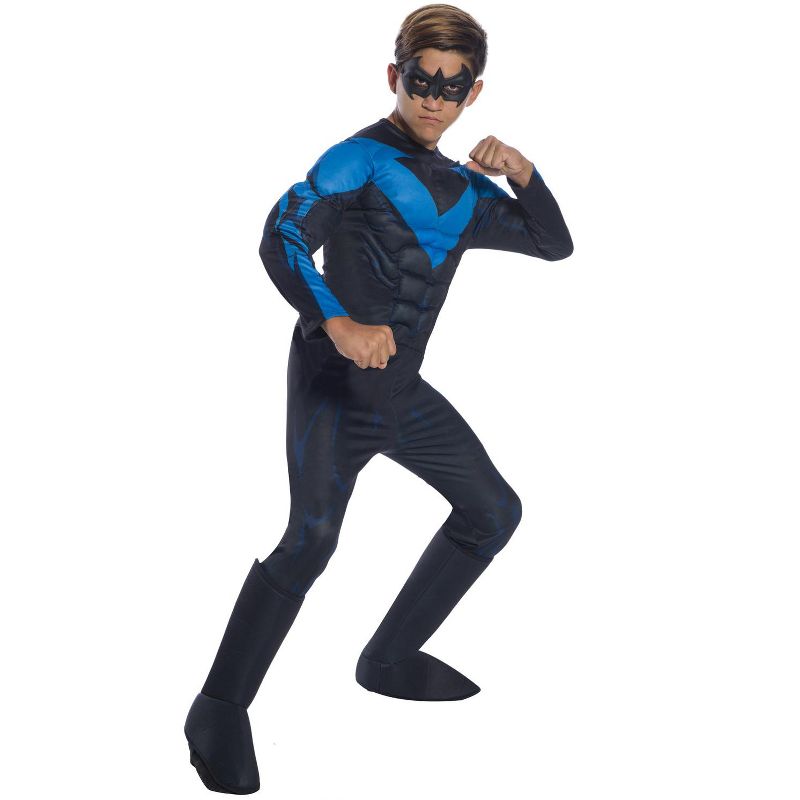 DC Comics Deluxe Nightwing Child Costume, 1 of 2