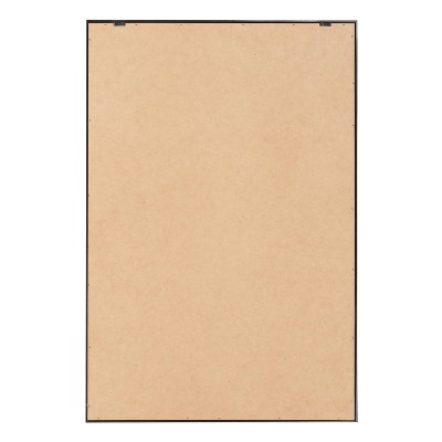 Sunrise Cactus Landscape Canvas Print with Natural Frame