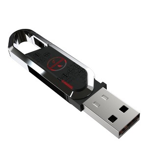 Marvel Deadpool Sigil USB 64GB Clip Style Flash Drive : Target