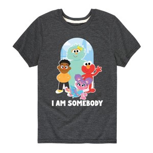 Boys' - Sesame Street - I Am Somebody Short Sleeve Graphic T-Shirt - 1 of 4