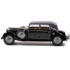 1933-37 Mercedes-Benz 290 W18 Lang Cabriolet D (Top Up) Black with Gray Top Limited Ed to 250 pcs 1/43 Model Car by Esval Models - 2 of 4