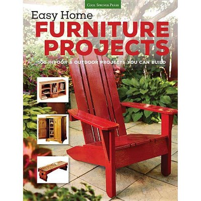 Easy Home Furniture Projects - by  Editors of Cool Springs Press (Paperback)