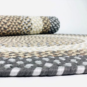 Colonial Mills Marin Braid - Gray 42 In x 66 In Oval Rug Indoor/Outdoor 100% Polypropylene - 1 of 4