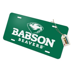 Babson College Primary Logo Novelty Metal Vanity Tag License Plate - 1 of 4